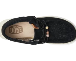 Women Hey Dude Wendy Peak Suede Fold Boot