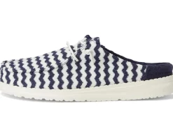 Women Hey Dude Wendy Slip Terry Stripe