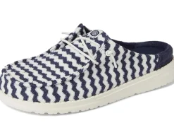 Women Hey Dude Wendy Slip Terry Stripe