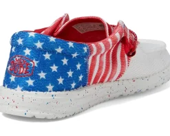 Women Hey Dude Wendy Tri Patriotic