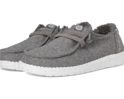 Hey Dude Wendy Wool Cozy Charcoal Online