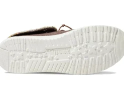 Women Hey Dude Wendy Wooly Twill Fold Boot