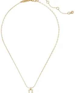 Kate Spade New York What'S Your Sign Gemini Mini Pendant Clear/Gold New