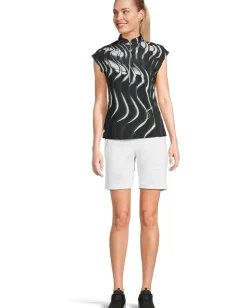 Women Jamie Sadock Whirlwind Print Polo