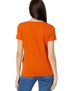 Women Madewell Whisper Cotton V-Neck Tee