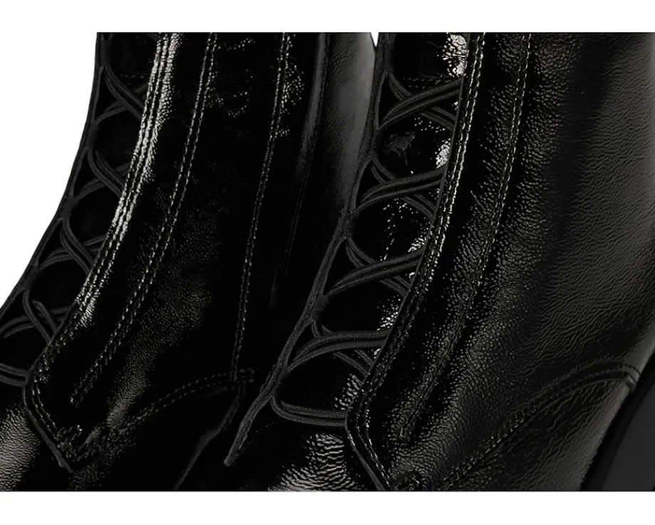 Paul Green Wicked Boot Black Crinkled Patent Hot
