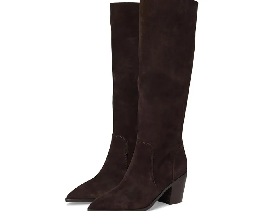 Cole Haan Willa Boot 75 Mm Dark Chocolate Suede Hot