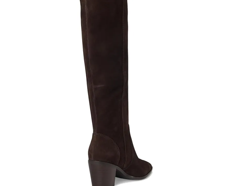 Cole Haan Willa Boot 75 Mm Dark Chocolate Suede Hot