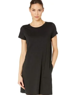 Toad&Co Windmere II Short Sleeve Dress Black New