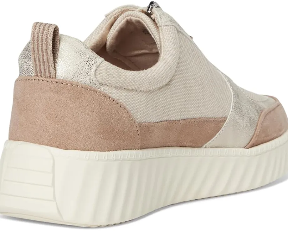LifeStride Winner Comfort Sneakers Taupe Textured