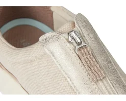 LifeStride Winner Comfort Sneakers Taupe Textured