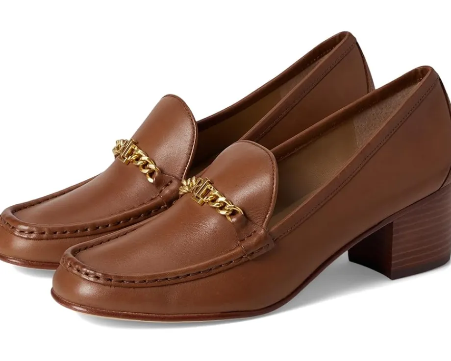 Lauren Ralph Lauren Winslet Pumps Deep Saddle Tan Discount