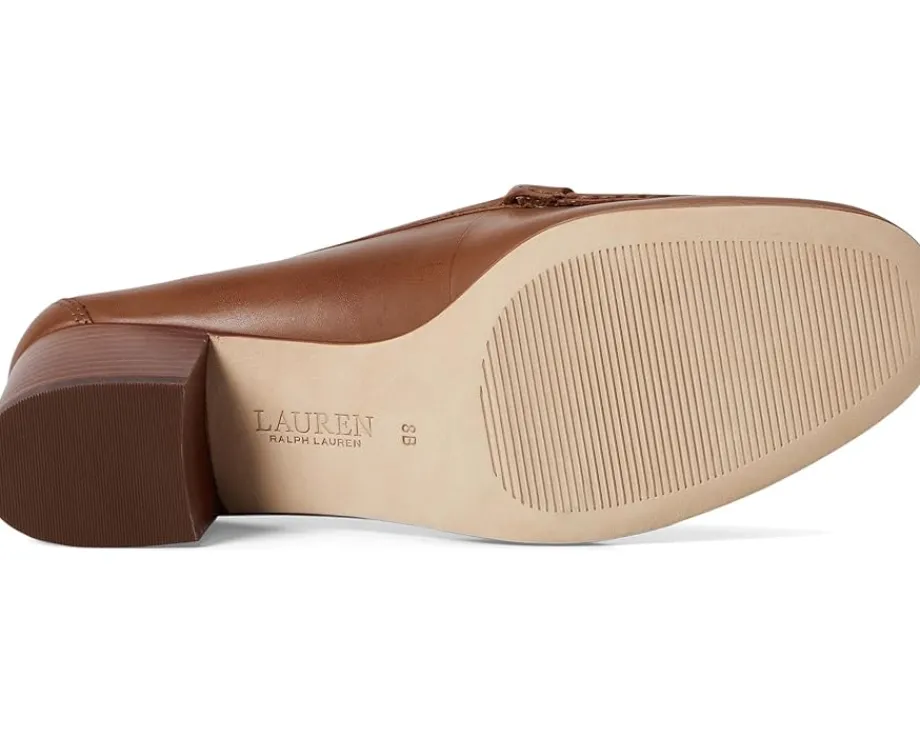 Lauren Ralph Lauren Winslet Pumps Deep Saddle Tan Discount
