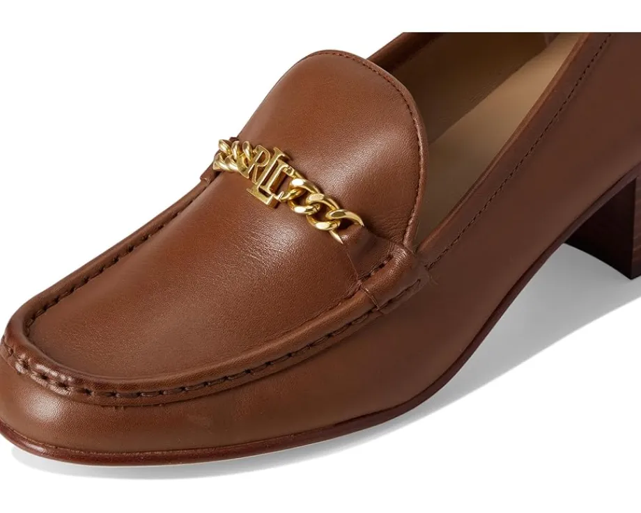 Lauren Ralph Lauren Winslet Pumps Deep Saddle Tan Discount