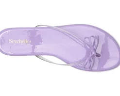 Women Seychelles Wish List Clear Patent V Leather