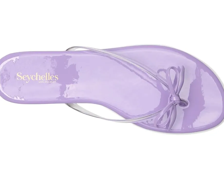 Women Seychelles Wish List Clear Patent V Leather