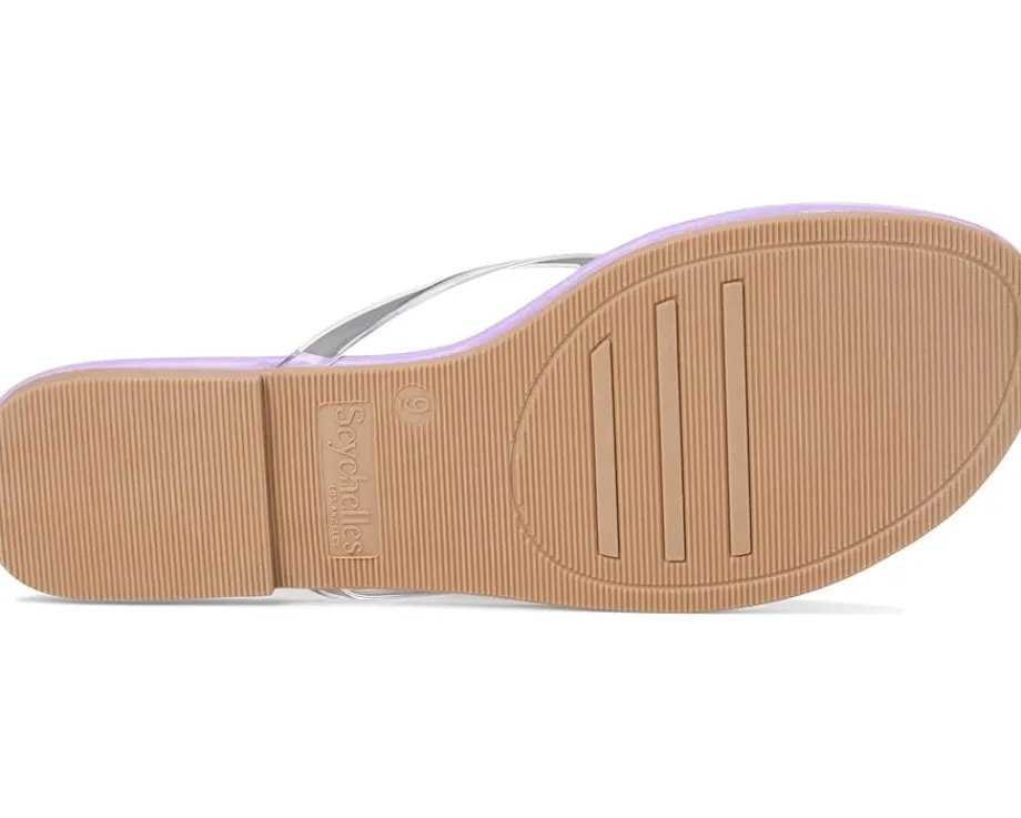 Women Seychelles Wish List Clear Patent V Leather