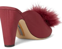 Sam Edelman Witney Mule Shoes Deep Scarlet Sale