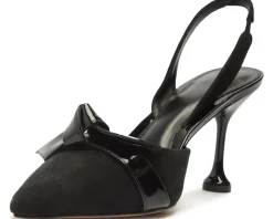 Women Alexandre Birman Women's Clarita Slingback Stiletto Flare 85
