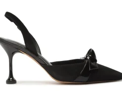 Women Alexandre Birman Women's Clarita Slingback Stiletto Flare 85