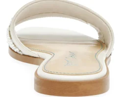 Women Blue by Betsey Johnson Women's Tru Slide Sandals