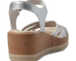 Women Bzees Women's Rhythm Wedge Strappy Sandals