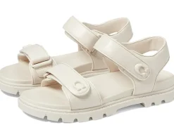 Women COACH Women's Brynn Leather Sandal
