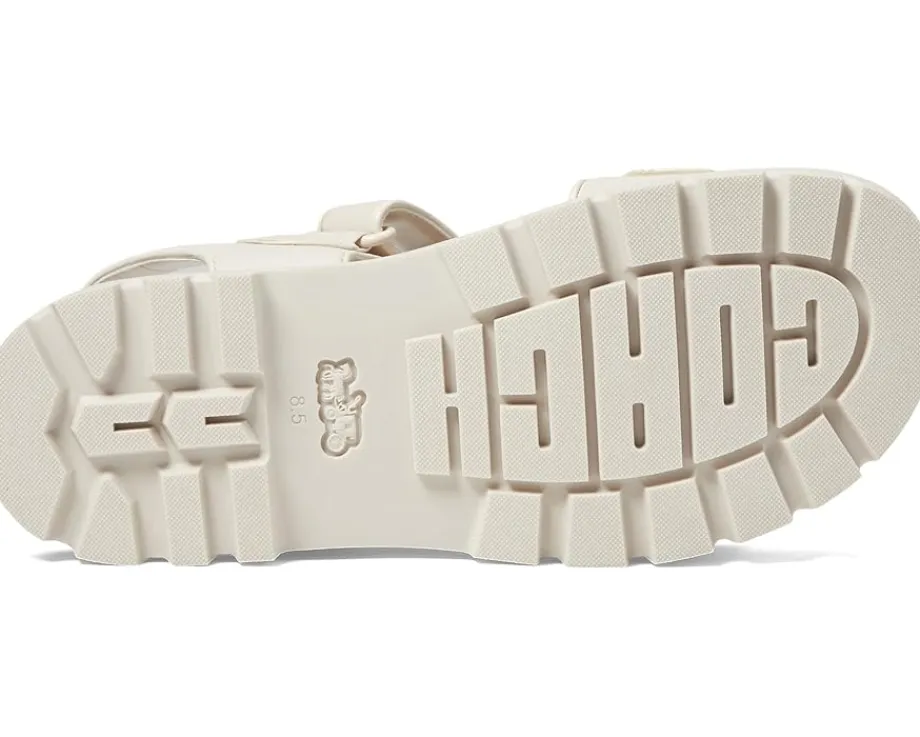 Women COACH Women's Brynn Leather Sandal