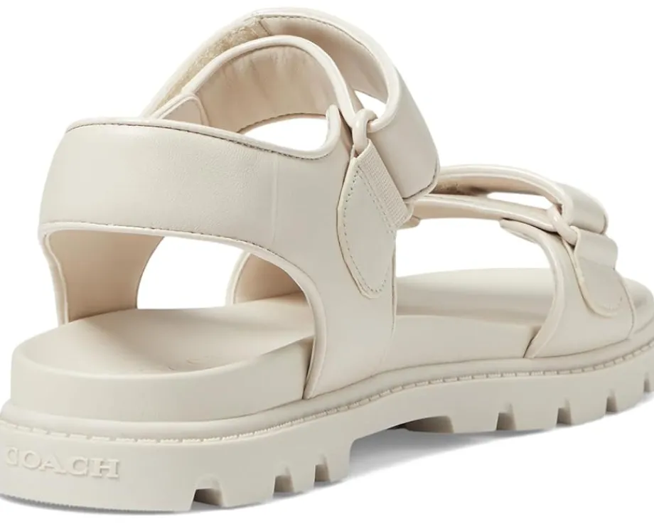 Women COACH Women's Brynn Leather Sandal