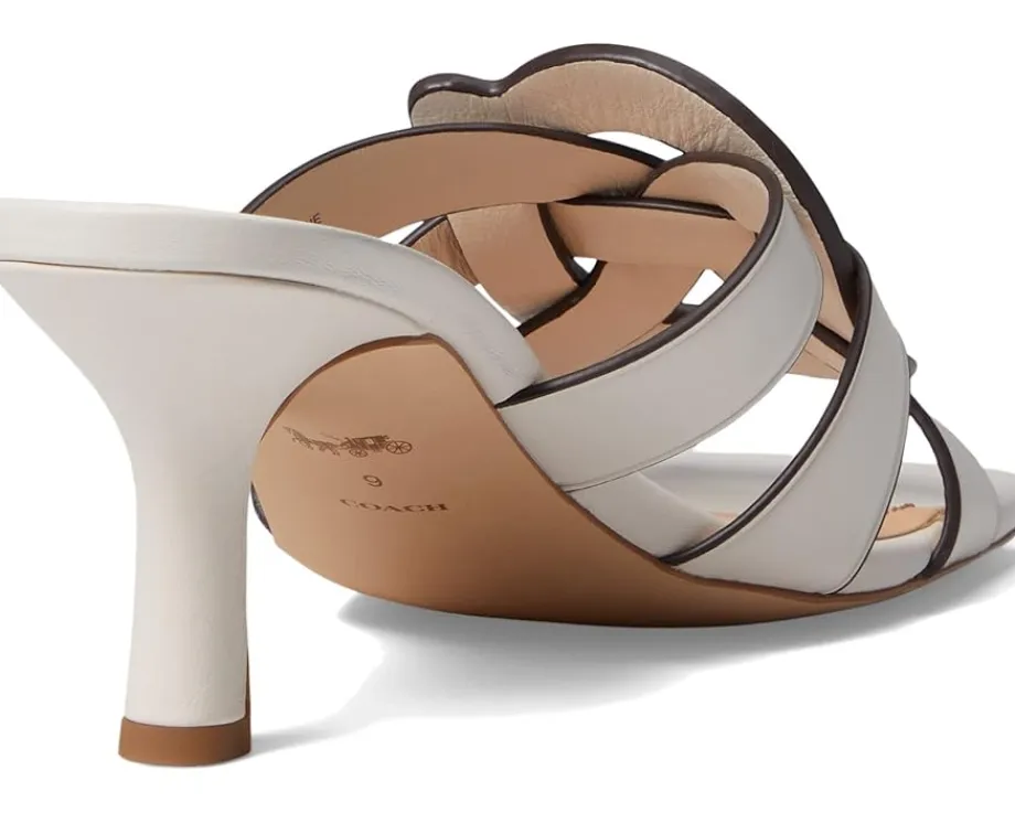 COACH Women's Tillie Leather Sandal Clearance