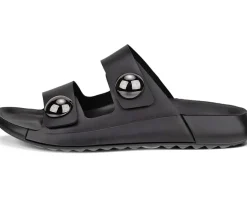 Women ECCO Women's Cozmo Two Band Button Slide