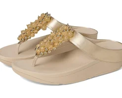 FitFlop Women's Fino Bauble-Bead Toe-Post Sandals Clearance