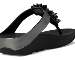 Women FitFlop Women's Fino Bauble-Bead Toe-Post Sandals