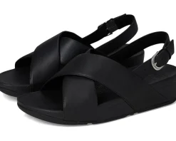 FitFlop Women's Lulu Cross-Back Strap Sandals - Leather Hot
