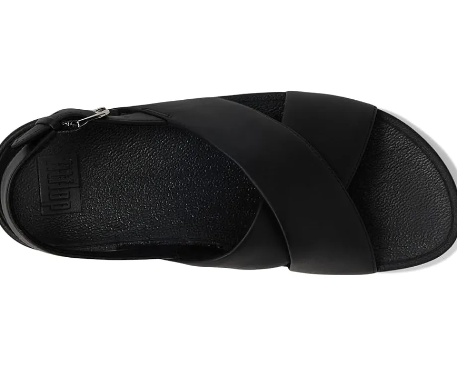 FitFlop Women's Lulu Cross-Back Strap Sandals - Leather Hot