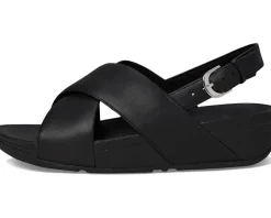 FitFlop Women's Lulu Cross-Back Strap Sandals - Leather Hot