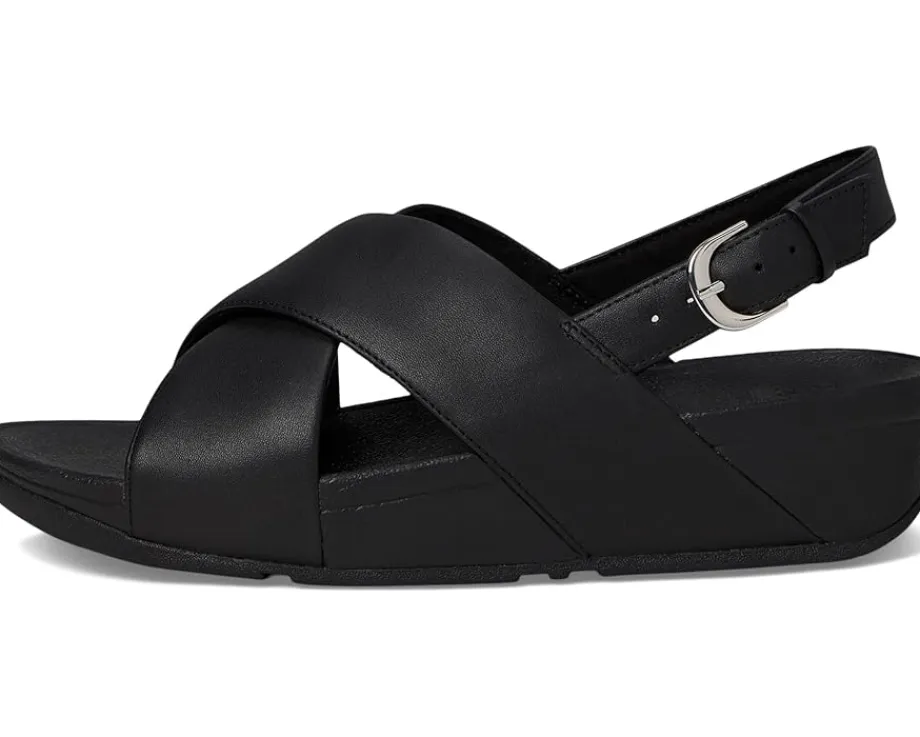 FitFlop Women's Lulu Cross-Back Strap Sandals - Leather Hot