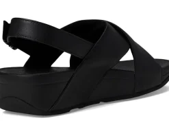 FitFlop Women's Lulu Cross-Back Strap Sandals - Leather Hot