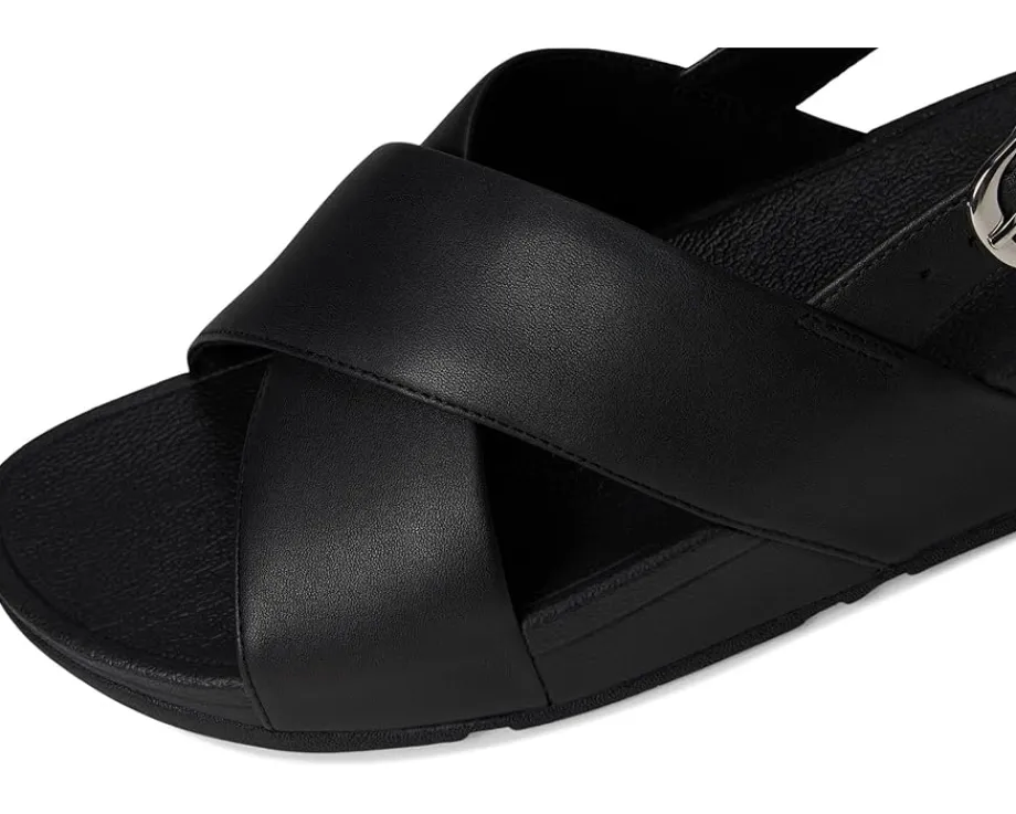 FitFlop Women's Lulu Cross-Back Strap Sandals - Leather Hot