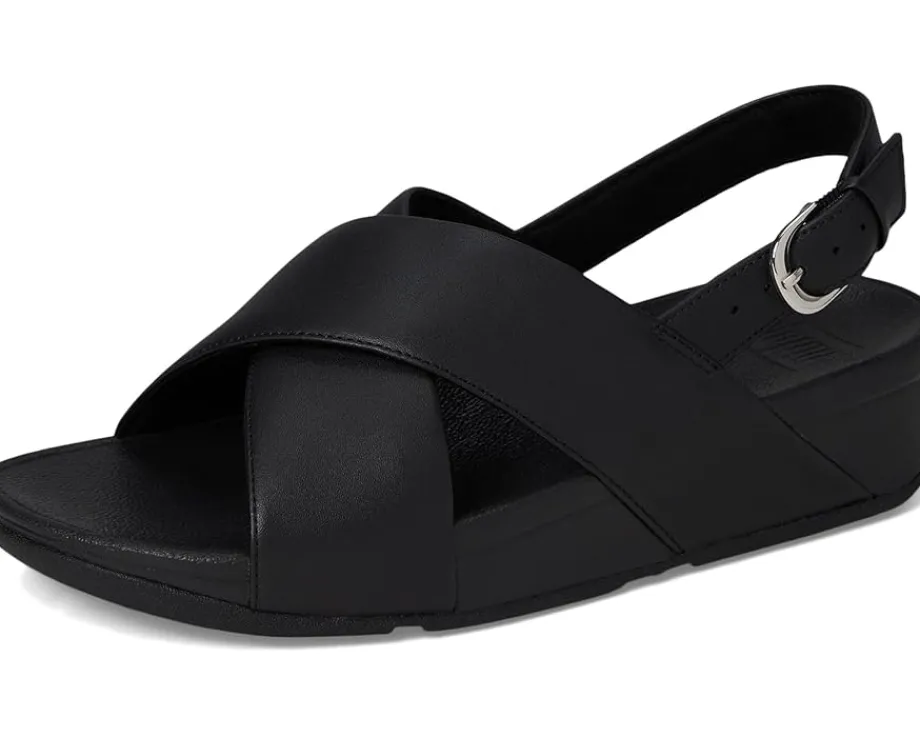FitFlop Women's Lulu Cross-Back Strap Sandals - Leather Hot