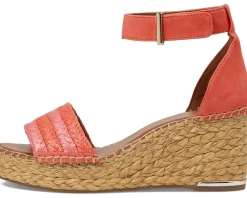 Women Franco Sarto Women's Clemens Raffia Espadrille Wedge Heel Sandals