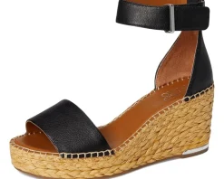 Women Franco Sarto Women's Clemens Raffia Espadrille Wedge Heel Sandals