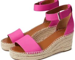 Women Franco Sarto Women's Clemens Raffia Espadrille Wedge Heel Sandals