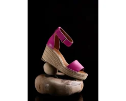 Women Franco Sarto Women's Clemens Raffia Espadrille Wedge Heel Sandals