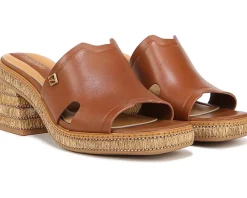 Women Franco Sarto Women's Florence Fashion Slide Heeled Sandals