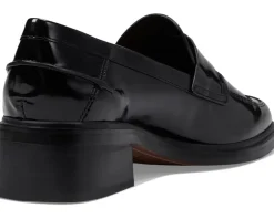 Women Franco Sarto Women's Gene Cut Out Heeled Loafers