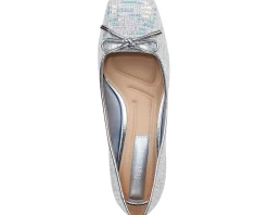 Women Franco Sarto Women's Natalia Square Toe Block Heel Pumps with Bow