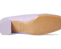 Women Franco Sarto Women's Natalia Square Toe Block Heel Pumps with Bow