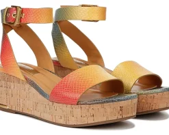Women Franco Sarto Women's Presley Platform Wedge Sandals