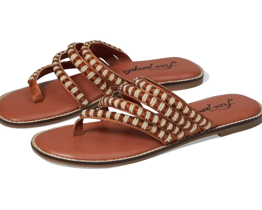 Free People Women's Beatrice Beaded Flat Sandal